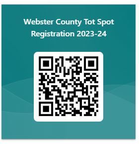 QR to register for Tot Spot